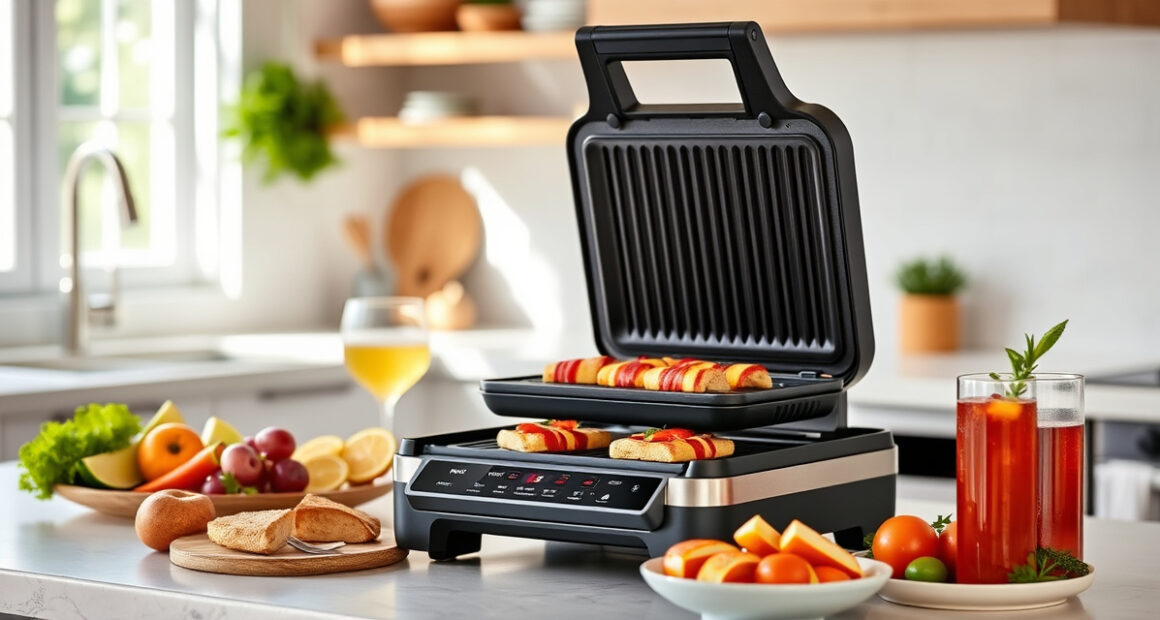 Host Effortless Summer Pool Parties with the Ninja Foodi Pro 5-in-1 Grill