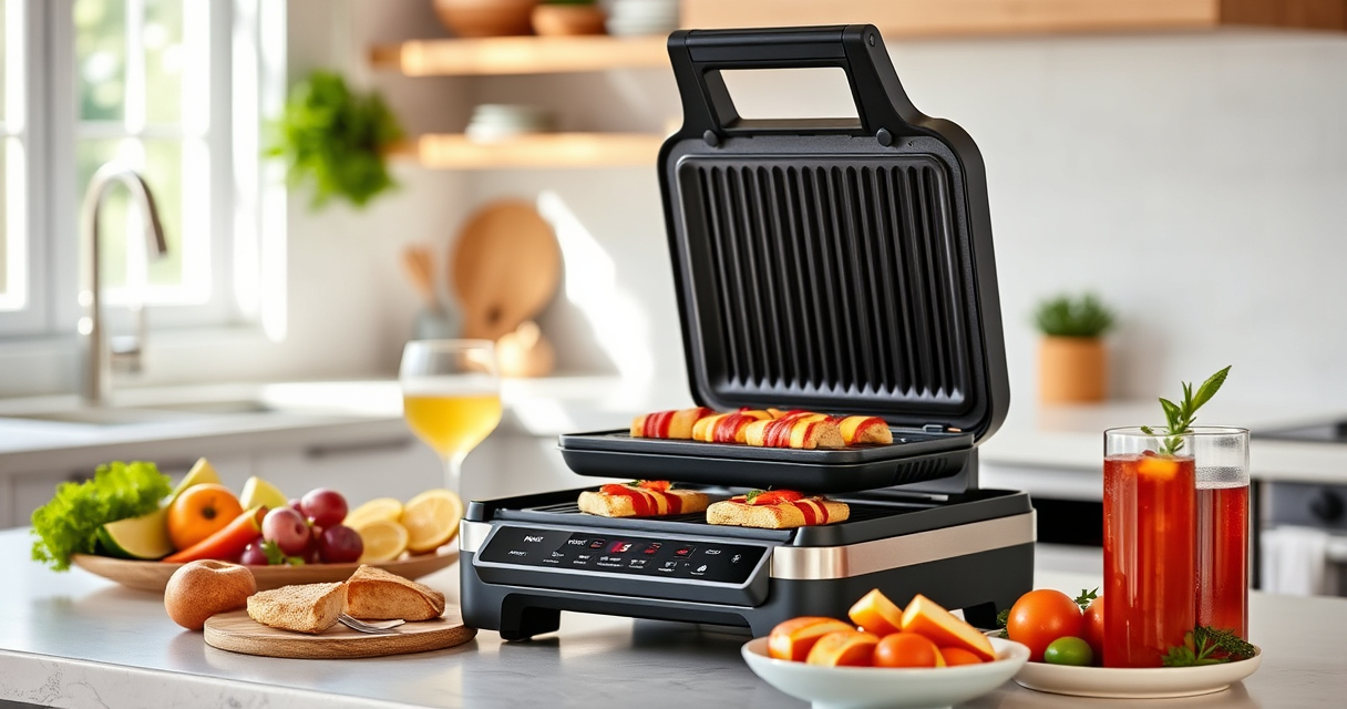 Host Effortless Summer Pool Parties with the Ninja Foodi Pro 5-in-1 Grill