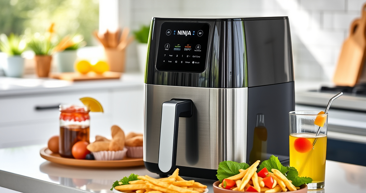 Host Effortlessly with the Ninja Air Fryer 4 Qt for Your Summer Pool Party
