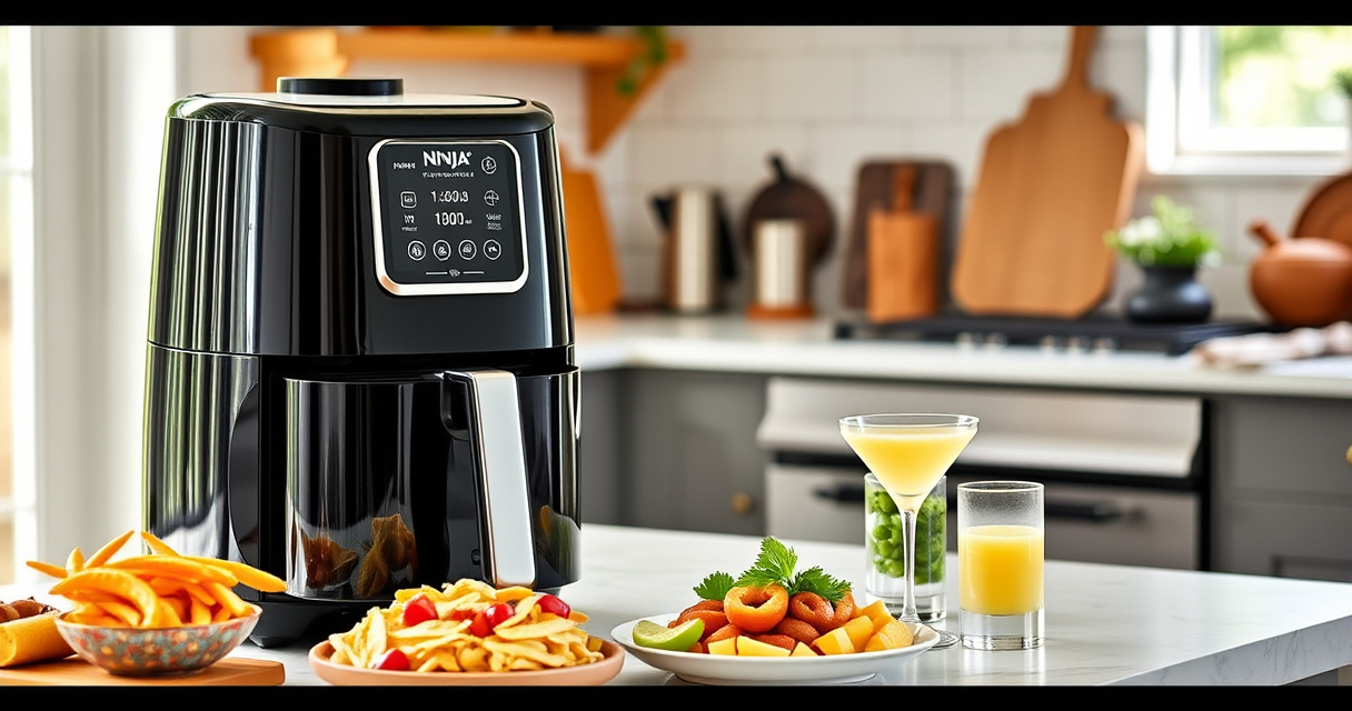 Host Effortlessly with the Ninja Foodi 10 Qt DualZone Air Fryer