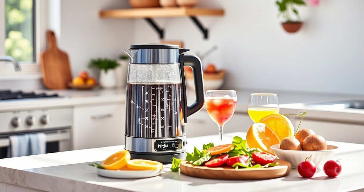 Host Summer Pool Parties Effortlessly with the Ninja KT200BL Electric Kettle
