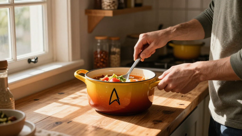 Le Creuset’s New Star Trek Collection Boldly Goes Where No Cookware Has Gone Before (And Starts At $35!)