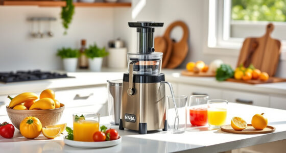 Make Summer Pool Parties a Breeze with the Ninja NeverClog Cold Press Juicer