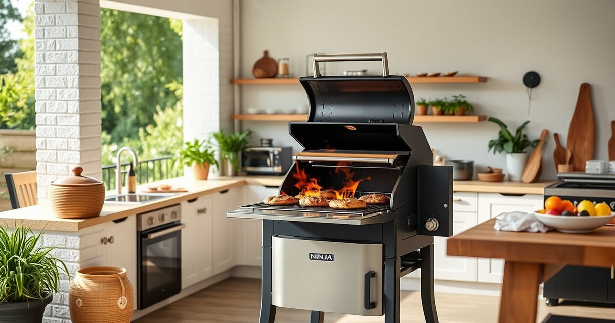 Master Summer Grilling with the Ninja Outdoor Woodfire Pro XL