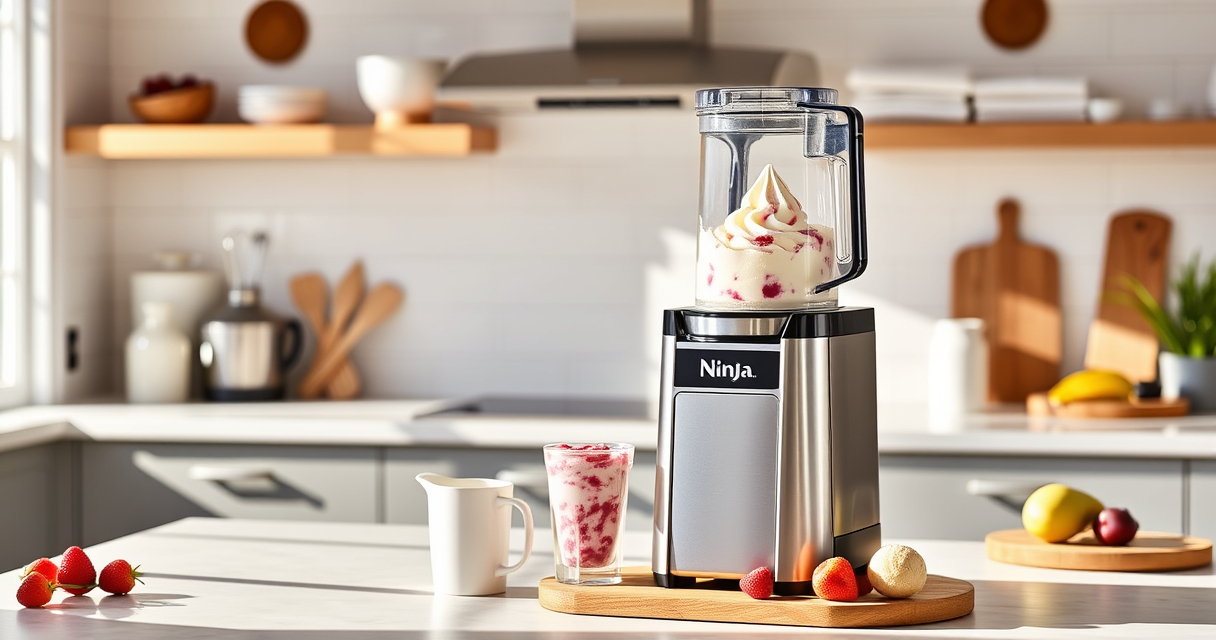 Master Summer Treats with the Ninja NC701 CREAMi Swirl Ice Cream Maker