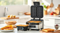 Ninja Belgian Waffle Maker Pro: Perfect Fluffy Waffles for Summer Break