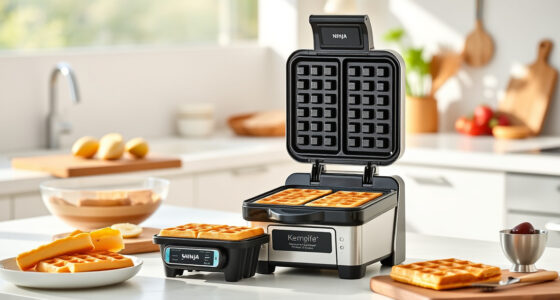 Ninja Belgian Waffle Maker Pro: Perfect Fluffy Waffles for Summer Break