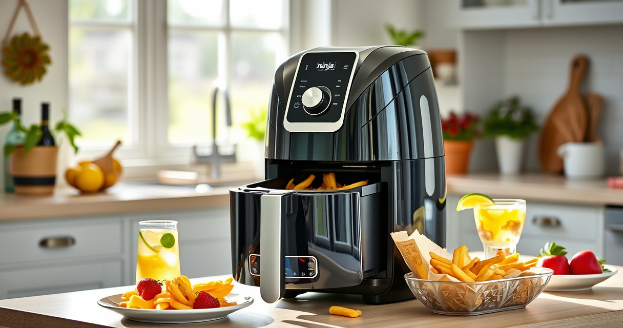Ninja Crispi Glass Air Fryer: The Perfect Summer Party Companion