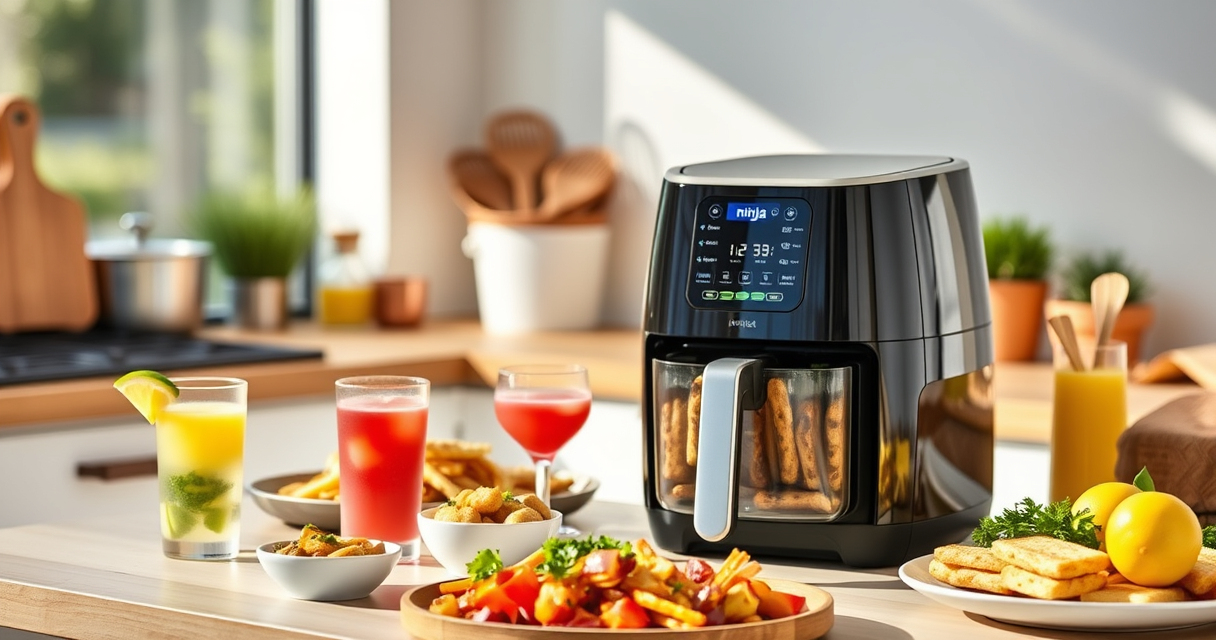 Ninja Crispi Pro 6-in-1 Glass Air Fryer: Effortless Summer Hosting