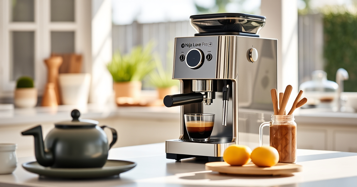 Ninja Luxe Café Pro Espresso Machine: A Summer Showstopper
