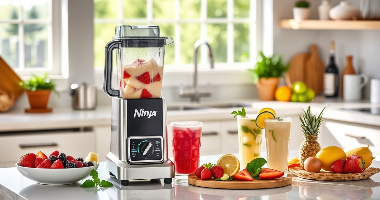 Ninja SLUSHi 72 oz Frozen Drink Maker: Effortless Pool Party Refreshment