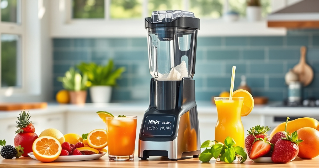 Ninja SLUSHi Professional Drink Maker: Effortless Pool Party Refreshment