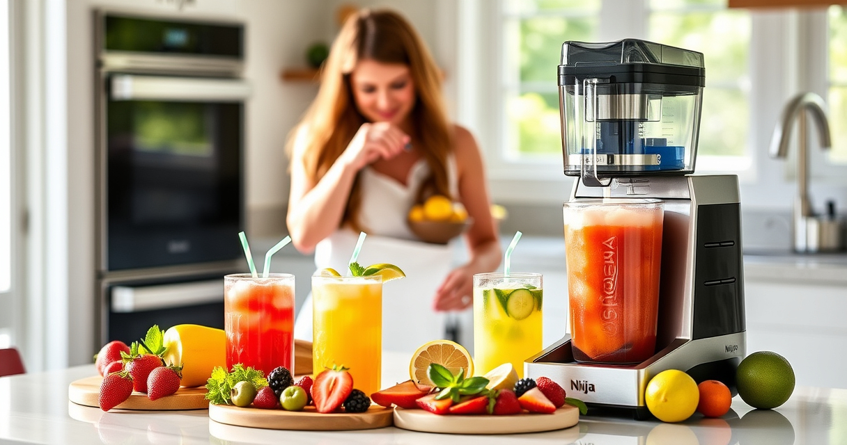 Ninja SLUSHi XL: The Best Frozen Drink Maker for Summer Refreshment