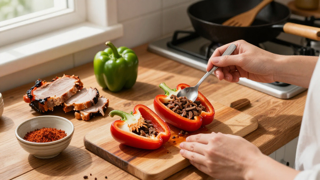 Peperoni Ripieni Di Arrosto