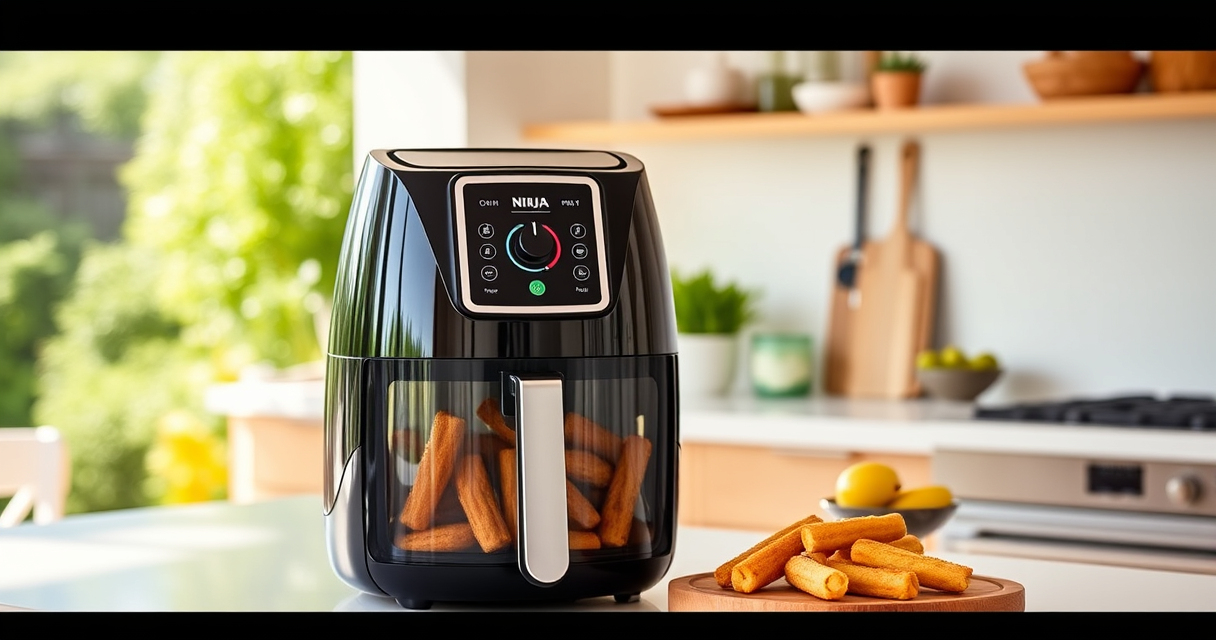 Summer-Ready Cooking: Ninja Crispi Pro 6-in-1 Glass Air Fryer & Accessories
