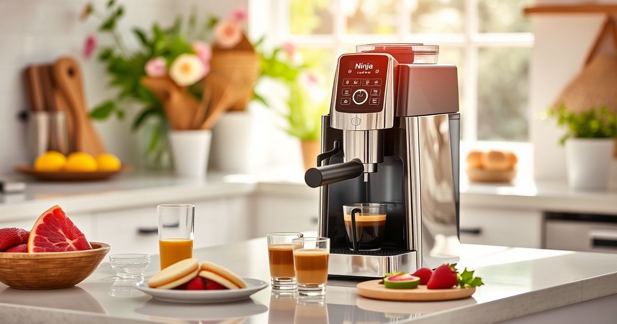 Summer Sips Made Easy with Ninja Luxe Café Premier 3-in-1