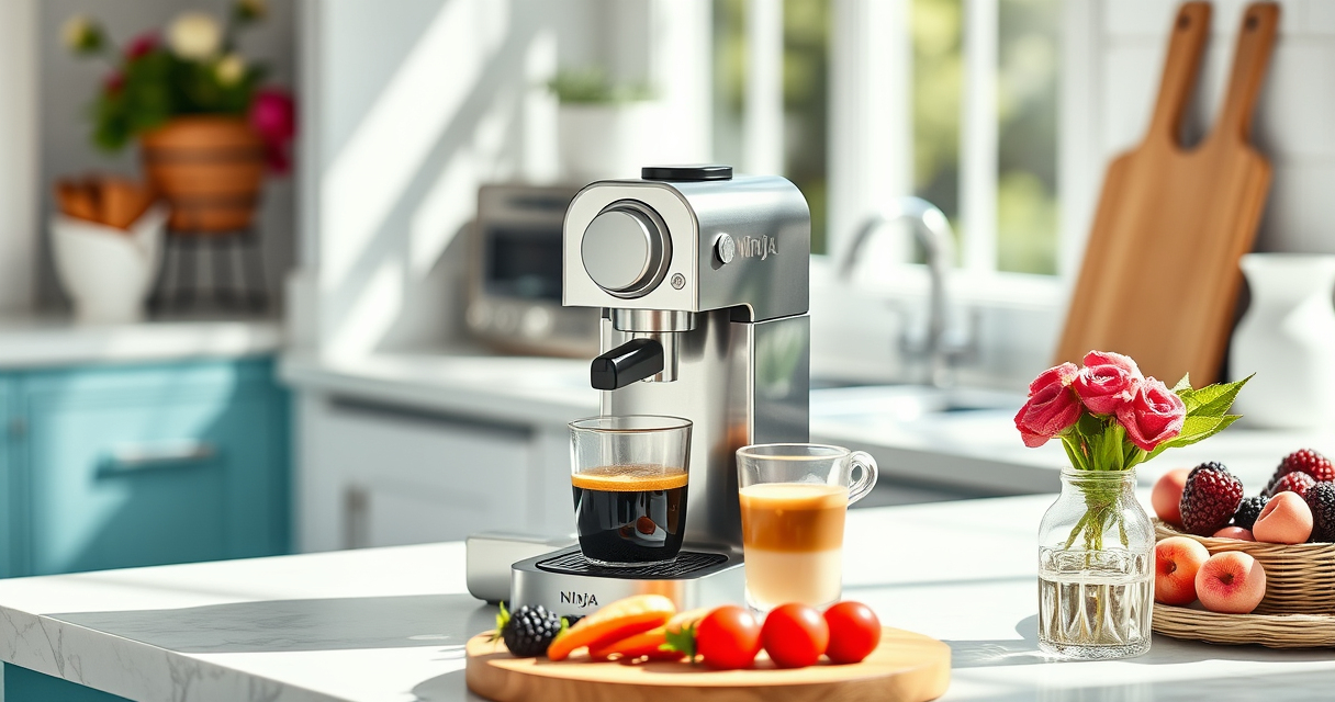 Summer Sips with the Ninja Luxe Café Mini Espresso & Drip Coffee