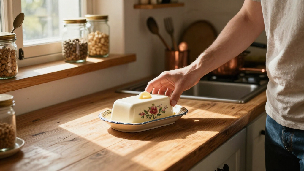 This Ceramic Butter Dish Looks Like An Antique Family Heirloom
