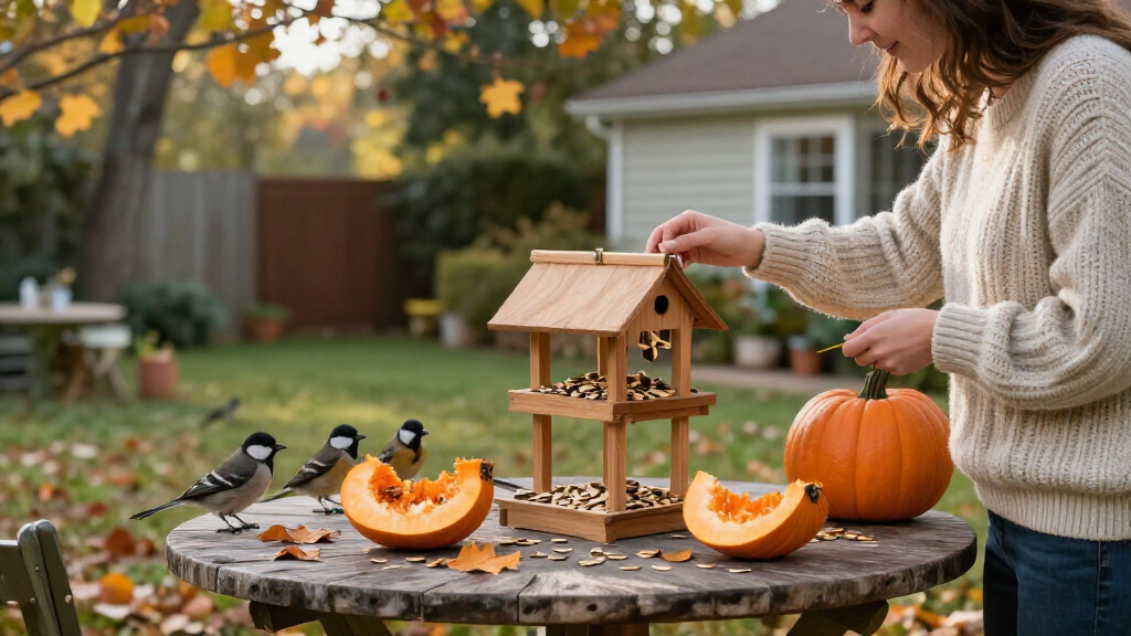 Don't Throw Away Your Pumpkin After Halloween! It Makes A Tasty Treat For Birds – How To Prep It Safely