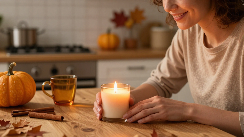 I'm Sick Of Pumpkin Spice. These Cozy Fall Candles Smell So Much Better!
