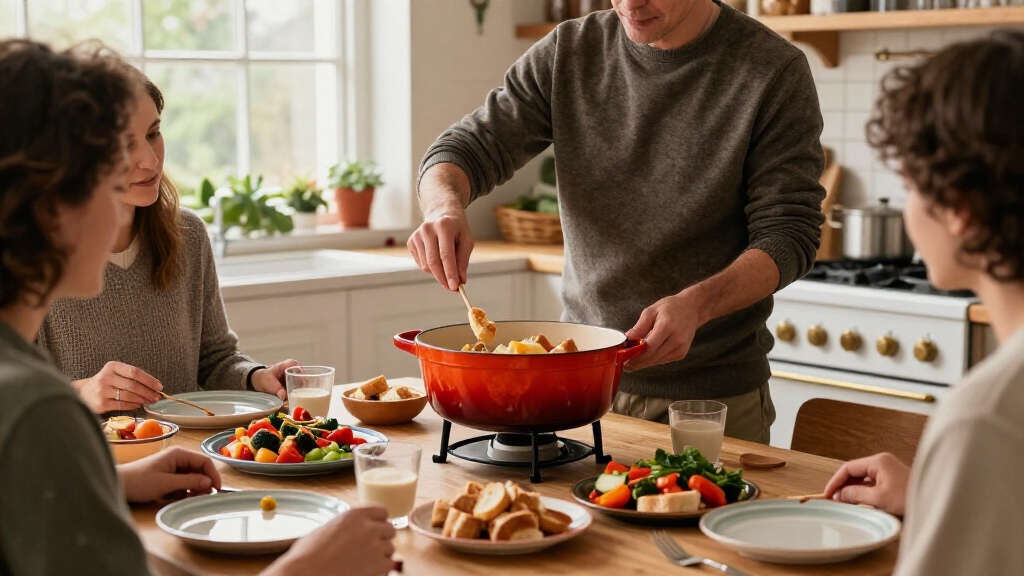 Le Creuset’s New Fondue Set Is A Holiday Hosting Must-Have