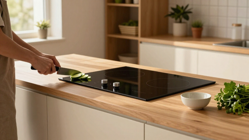 This Petite Japandi Kitchen Is A Masterclass In How To Balance Style And Function In A Tiny Space